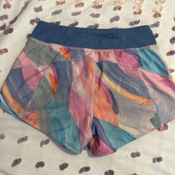 Athleta girl size medium, multicolored shorts - Picture 2 of 6